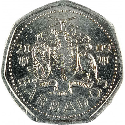 1 доллар 2009 Барбадос из оборота 1 доллар 2009 Барбадос из оборота