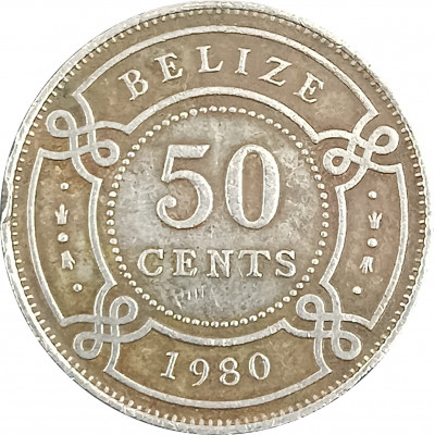 50 центов 1980 Белиз из оборота