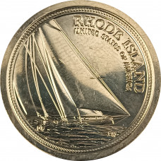 1 доллар 2022 США Яхта Рилаэнс UNC