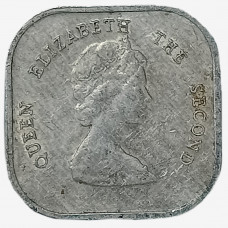 2 цента 1998 Восточные Карибы из оборота