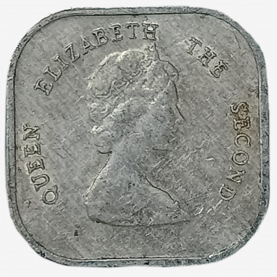 2 цента 1998 Восточные Карибы из оборота