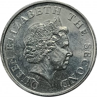 25 центов 2010 Восточные Карибы из оборота