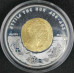 100 тенге 2009 Аттила Proof с царапинами