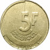 5 франков 1993 Бельгия из оборота 5 франков 1993 Бельгия из оборота