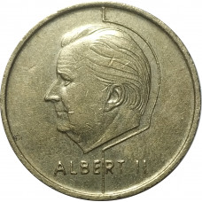 5 франков 1996 Бельгия из оборота