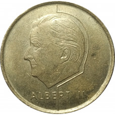 5 франков 1998 Бельгия из оборота