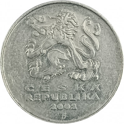 5 крон 2002 Чехия из оборота
