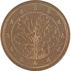 2 евроцента 2006 Германия D из оборота