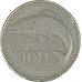 10 пенсов 1993 Ирландия из оборота