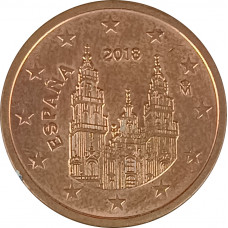 5 евроцентов 2013 Испания из оборота