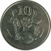 10 центов 1992 Кипр из оборота