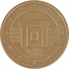 5 евроцентов 2008 Мальта из оборота