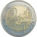 2 евро 2023 Словакия 100 лет Первому переливанию крови UNC