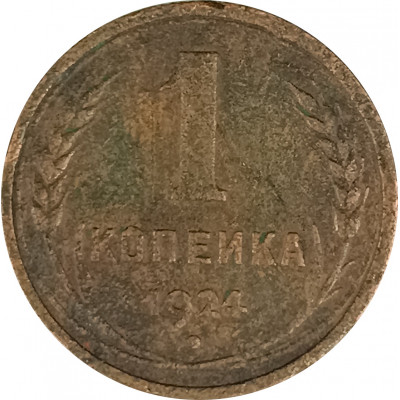 1 копейка 1924 (№19) F