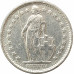 1/2 франка 1974 Швейцария из оборота 1/2 франка 1974 Швейцария из оборота