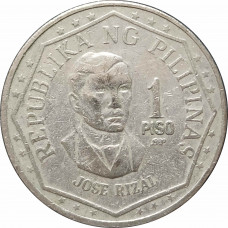 1 песо 1982 Филиппины BSP из оборота