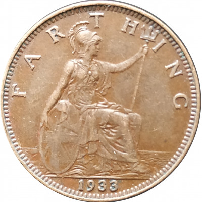1 фартинг 1933 Великобритания из оборота 1 фартинг 1933 Великобритания из оборота