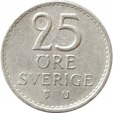 25 эре 1960 Швеция из оборота