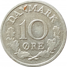 10 эре 1961 Дания из оборота