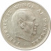 1 крона 1963 Дания из оборота