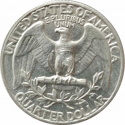 1/4 доллара 1965 США из оборота 1/4 доллара 1965 США из оборота