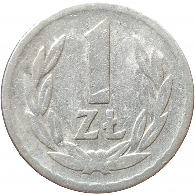 1 злотый 1966 Польша из оборота