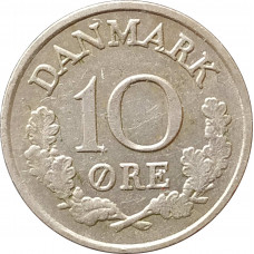 10 эре 1972 Дания из оборота