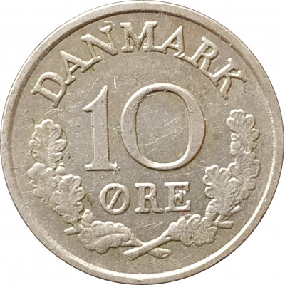 10 эре 1972 Дания из оборота