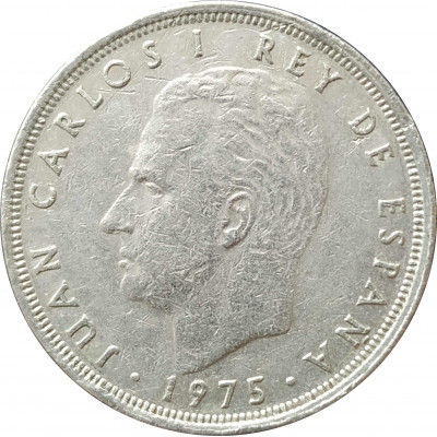 25 песет 1975 Испания 80 из оборота