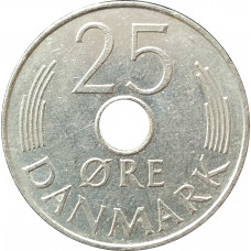 25 эре 1976 Дания из оборота
