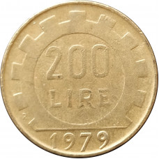 200 лир 1979 Италия из оборота