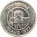 1 крона 1992 Исландия из оборота 1 крона 1992 Исландия из оборота
