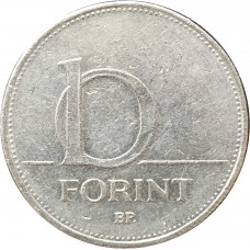 10 форинтов 1995 Венгрия из оборота