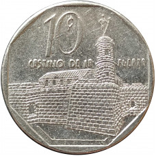 10 сентаво 1996 Куба из оборота