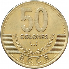 50 колонов 1997 Коста-Рика из оборота