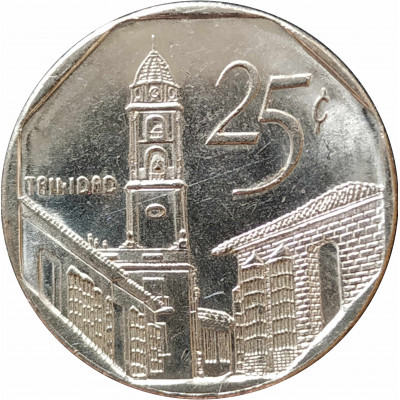 25 сентаво 1998 Куба из оборота
