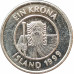 1 крона 1999 Исландия из оборота 1 крона 1999 Исландия из оборота