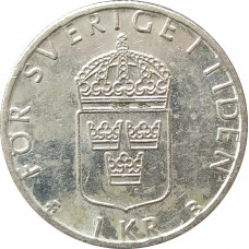 1 крона 2000 Швеция из оборота