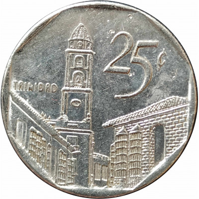 25 сентаво 2001 Куба из оборота 25 сентаво 2001 Куба из оборота