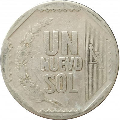 1 новый соль 2004 Перу из оборота 1 новый соль 2004 Перу из оборота