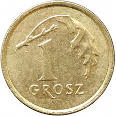 1 грош 2005 Польша из оборота