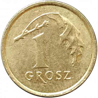 1 грош 2005 Польша из оборота