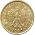 1 грош 2005 Польша из оборота
