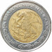 1 песо 2005 Мексика из оборота