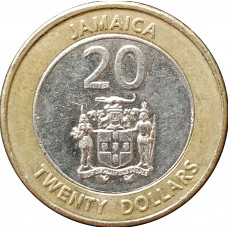 20 долларов 2006 Ямайка из оборота