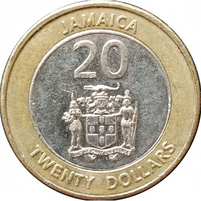20 долларов 2006 Ямайка из оборота