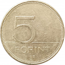 5 форинтов 2006 Венгрия из оборота