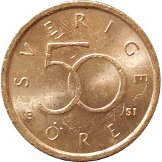 50 эре 2006 Швеция из оборота