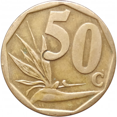 50 центов 2007 ЮАР из оборота 50 центов 2007 ЮАР из оборота