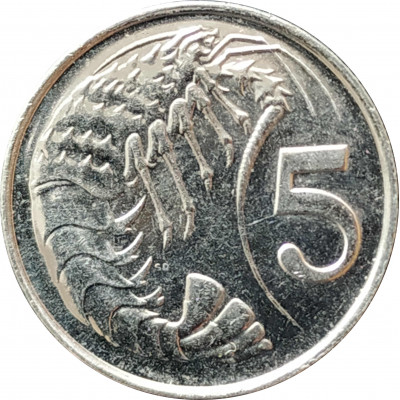 5 центов 2008 Каймановы острова из оборота 5 центов 2008 Каймановы острова из оборота